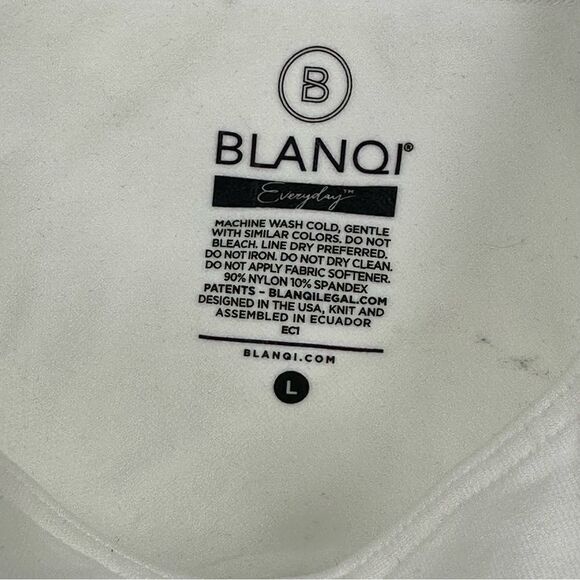 BLANQI Everyday Maternity Support White Tanktop Sz L - Picture 5 of 7